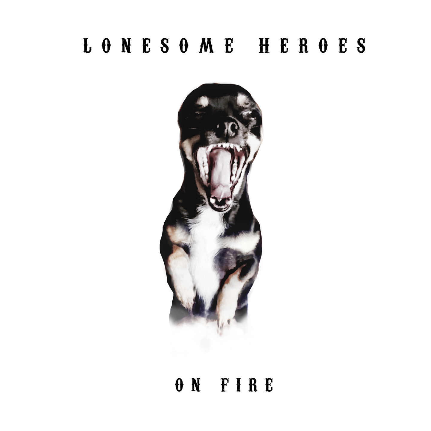 Lonesome Heroes On Fire Cover Ufficiale AR